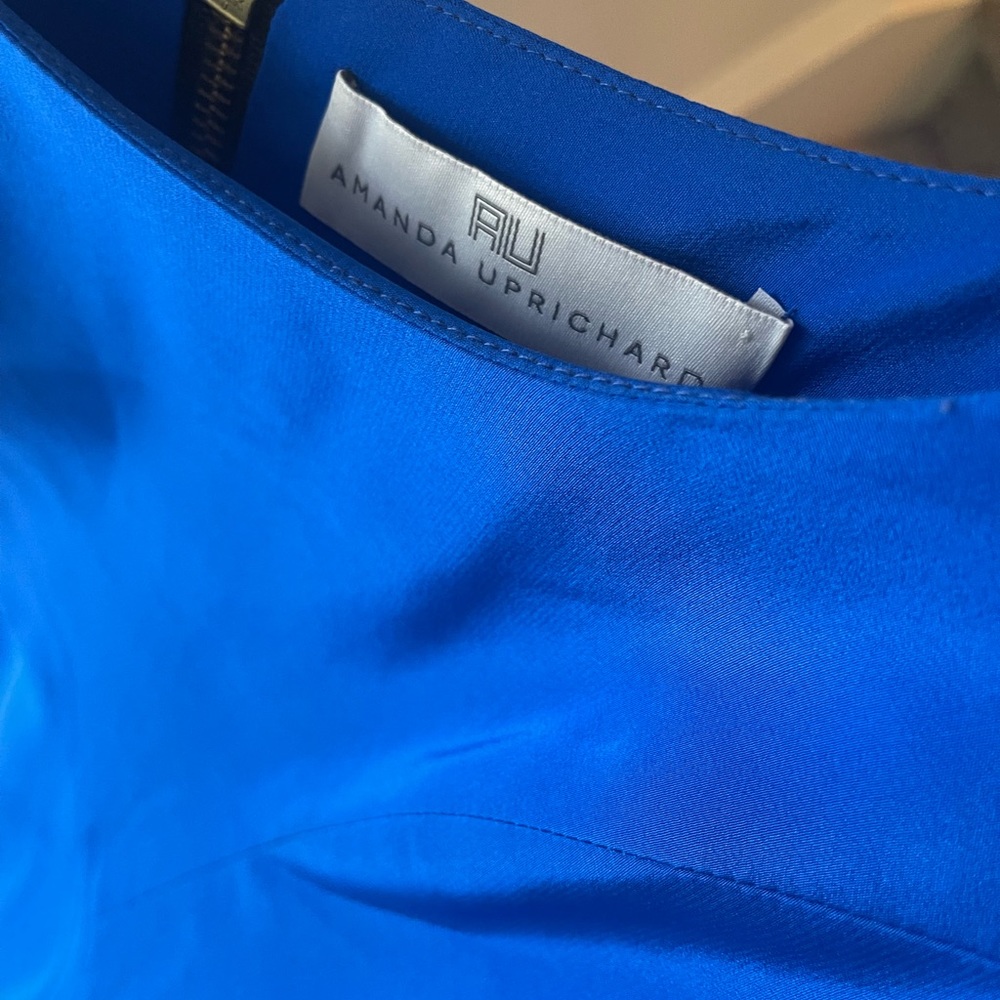 Amanda Uprichard royal blue dress